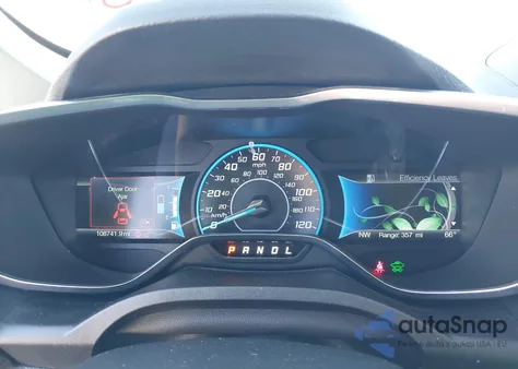 2017 Ford C-Max Hybrid Se from USA, damaged, VIN 1FADP5AU6HL111793